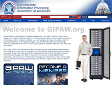 Tablet Screenshot of gipaw.org
